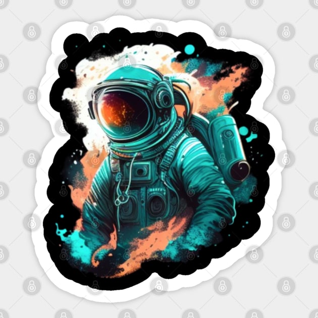 Space Odyssey Sticker by The Tee Outlet